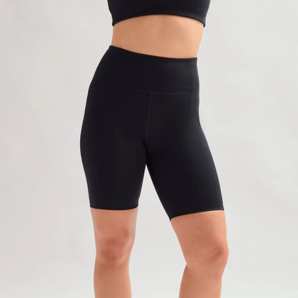 NWT Girlfriend Collective High-Rise Bike Short 8.5" - XL Black